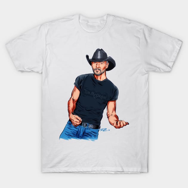 Tim McGraw An illustration by Paul Cemmick